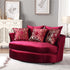 Aqif Elegant Swivel Barrel Chair - Modern Swivel Chair | Swivel Accent Chairs | Kinwell Furniture | Swivel Armchairs